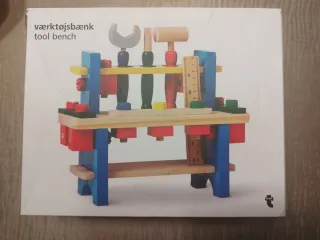 Banco Taller Herramientas Juguete Madera
