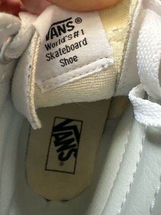 Zapatillas Vans Blancas Estampadas