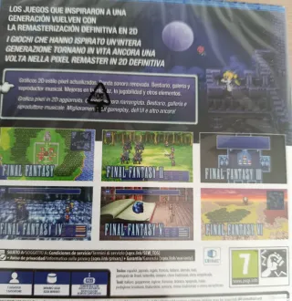(PRECINTADO) Final Fantasy Pixel Collection PS4