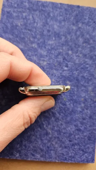 Módulo Reloj Casio Quartz Dorado y Plateado