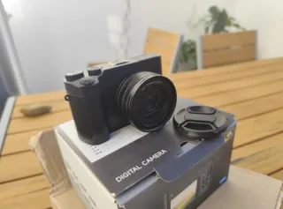 Cámara Digital 4K Negra