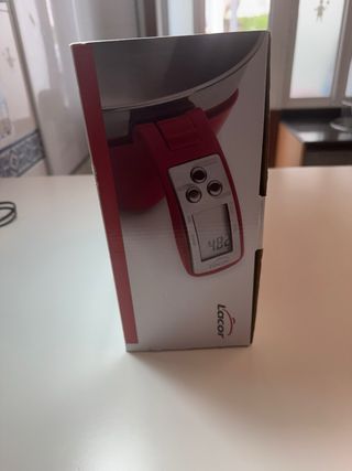 Báscula Cocina Lacor Bol Acero Inox