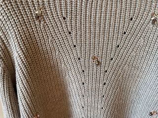 Jersey Mayoral Beige con Detalles Dorados