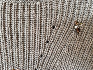 Jersey Mayoral Beige con Detalles Dorados