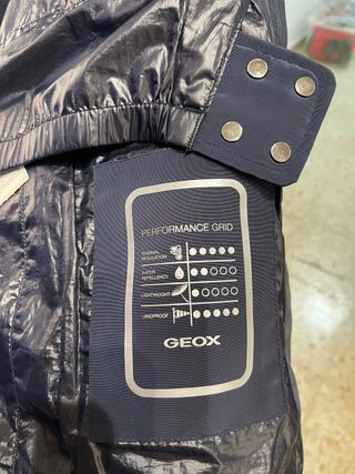 Chaquetón Geox Azul Marino Acolchado