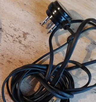 Cavo per telefono fisso nero