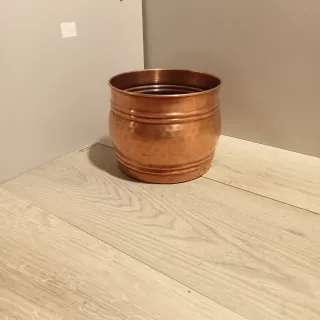 Porta Frutta in Rame Martellato