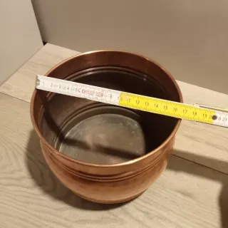 Porta Frutta in Rame Martellato