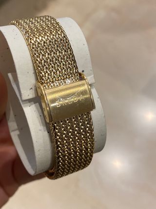 Reloj Breda Mujer Vintage Dorado Nuevo