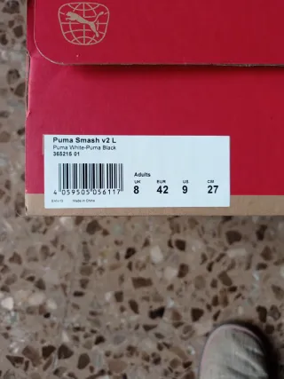 Zapatillas Puma Smash v2 L Talla 42