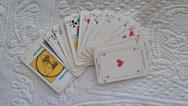 Jeu de la Bonne Aventure - Cartomancia vintage