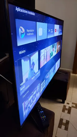 Televisión LED 50" TD Systems Smart TV UHD 4K Wif