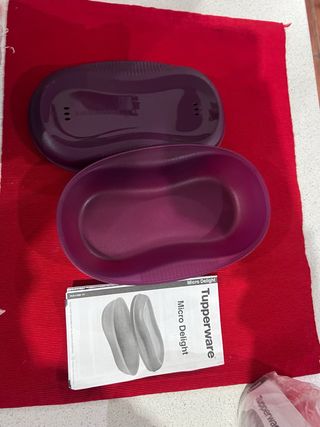 Tupperware Micro Delight (cocinador al vapor para