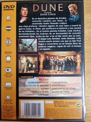 DVD Dune (1984) David Lynch