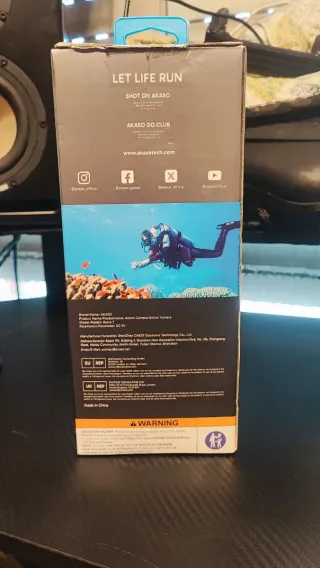 Cámara Deportiva AKASO Brave 7 Negra