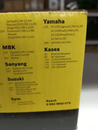 Batería YTX7A-BS Bosch moto