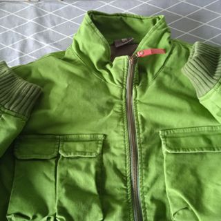 Cazadora SKUN FUNK verde hombre