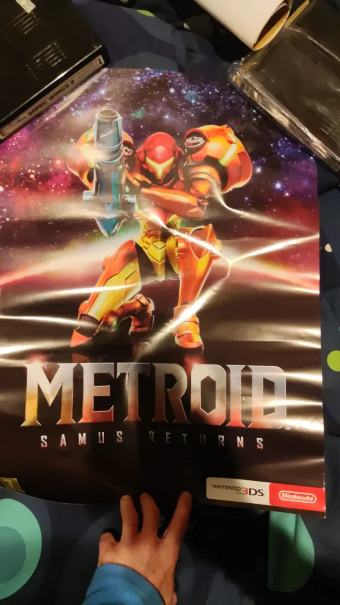 Imagen de Póster Metroid Samus Returns Nintendo 3DS