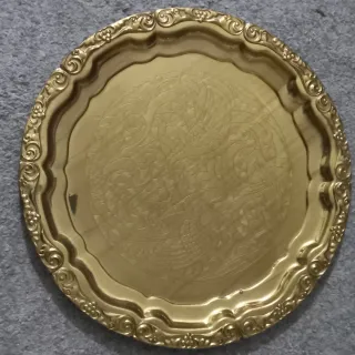 Vassoio vintage metallo URSS