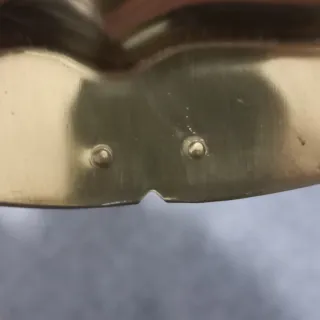 Vassoio vintage metallo URSS