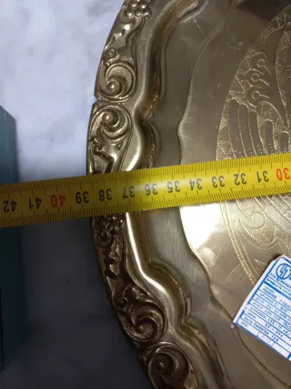 Vassoio vintage metallo URSS