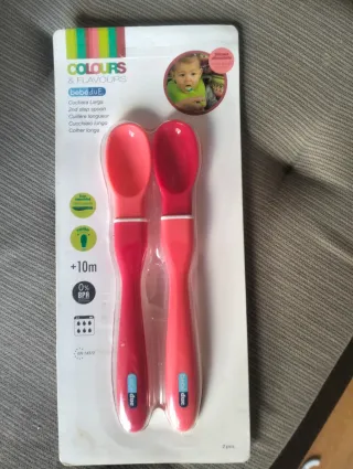 Cucharas bebé 2 pasos bebé due