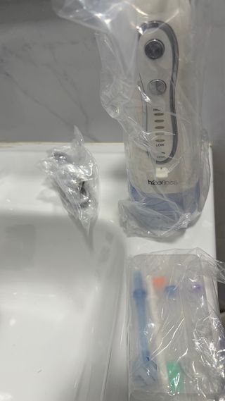 Irrigador bucal H2ofloss portátil