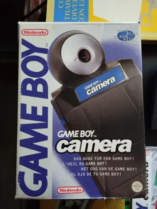 Nintendo Game Boy Camera con caja, manuales insert