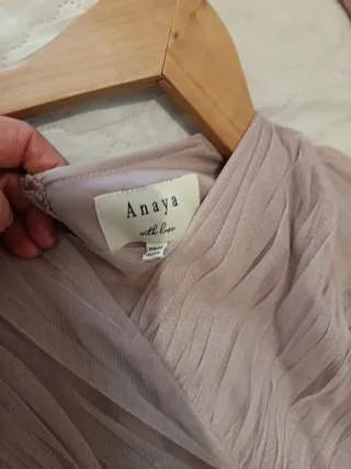 Vestido fiesta niña rosa tul talla 11/12 años