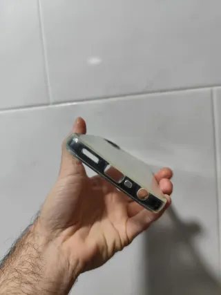 Funda transparente para móvil