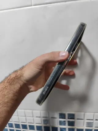 Funda transparente para móvil