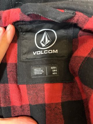 Chaqueta Volcom Negra Hombre