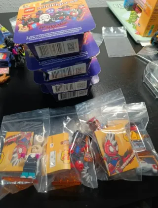 Lego Spiderman + Marvel Minifiguras