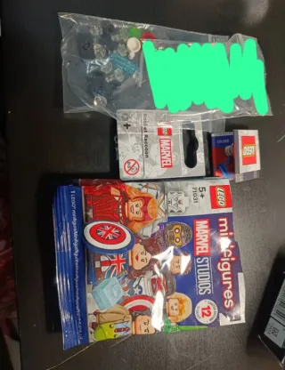 Lego Spiderman + Marvel Minifiguras