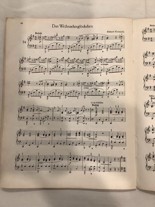 Mein Weihnachtsbuch - Partituras Piano