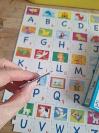 Puzzle Abecedario Catalán