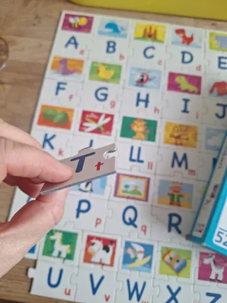 Puzzle Abecedario Catalán