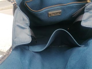 Bolso Bimba y Lola Azul Marino y Dorado