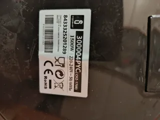 Freidora de aire negra Aigostar