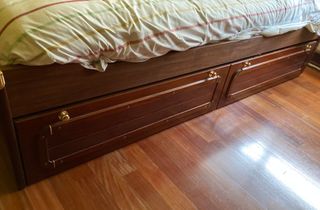 Cama juvenil nido con 2 colchones