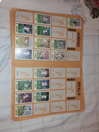 Álbum de Cromos Fútbol en Acción 1977-78