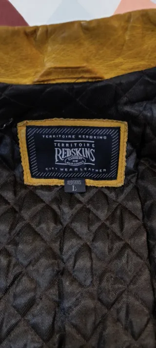 Chaqueta hombre de piel natural