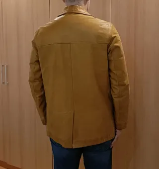 Chaqueta hombre de piel natural