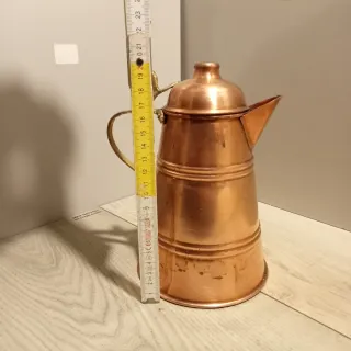 Brocca porta olio in rame