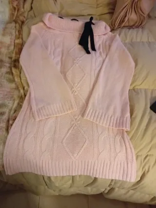 Vestido rosa elegante y sexy