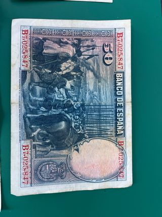 4 Billetes El Banco de España