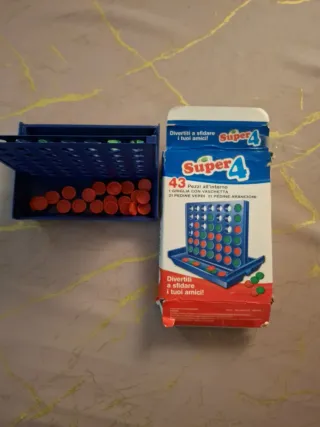 Forza 4 Gioco da Viaggio Blu