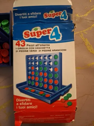 Forza 4 Gioco da Viaggio Blu