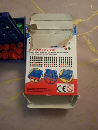 Forza 4 Gioco da Viaggio Blu