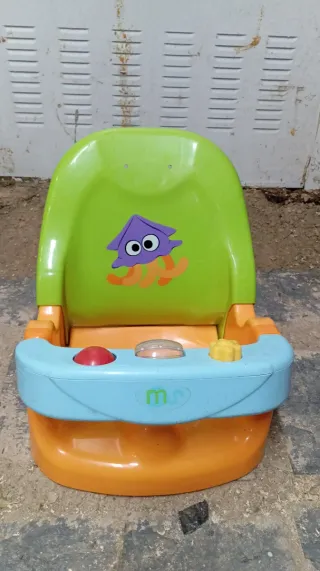 Asiento de Baño para Bebé con Juguetes